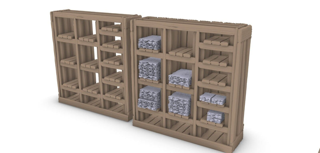 Paper Mill - Parchment Workshop - Shelves, Machines, and Press for Stationery