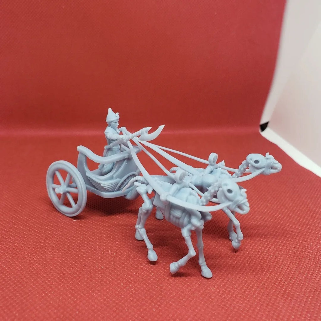 Ancient Pharaoh King - Mummy Prince of the Tombs - Mummy on Chariot