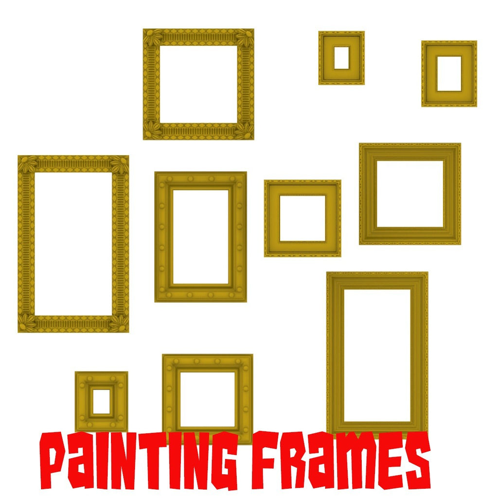 Art Frames - Wall Ornament - Building Decor - Painting Casing - Picture Hangings