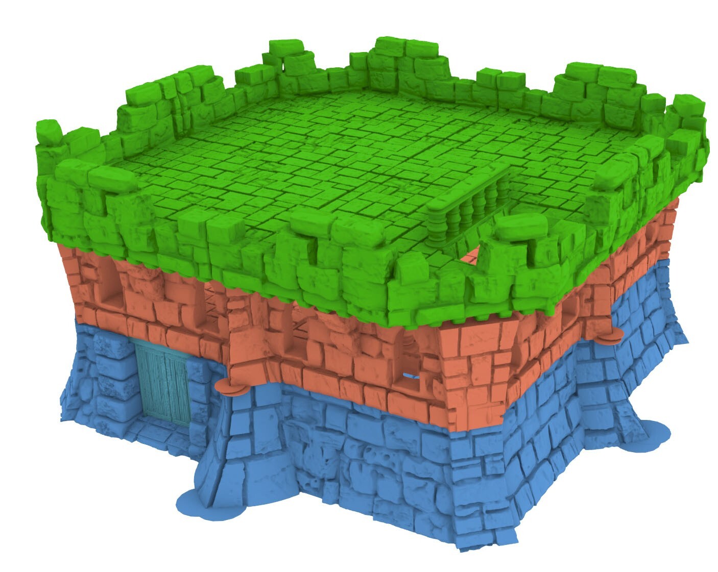 Last Chance Outpost with ALL Expansions TErrain Building