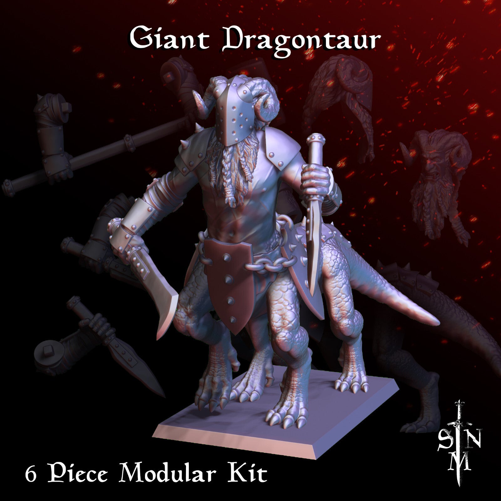 Giant Dragontaur - Monstrous Centaur Beast