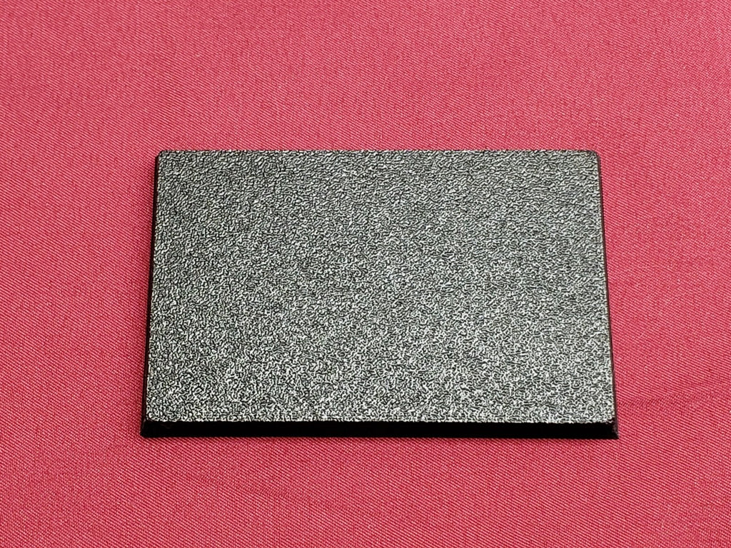 50x75mm Square Bases - Plain Beveled Bases - Wargaming Old School Bases