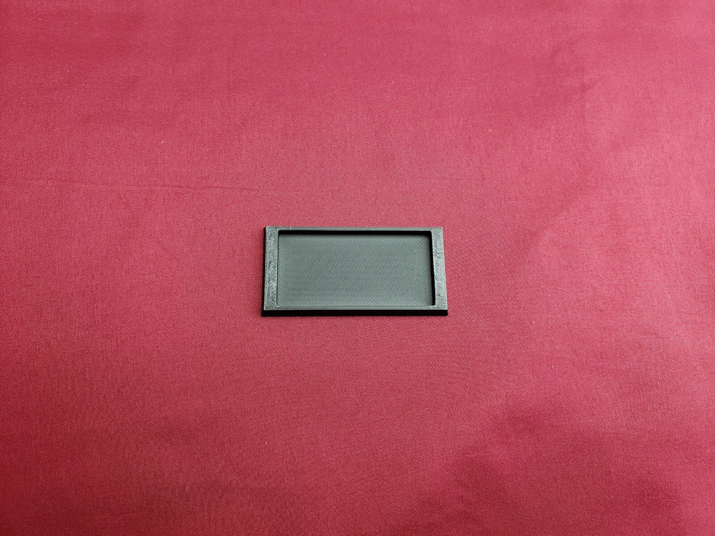 25x50mm Square to 30x60mm Square Base Adapters - Base Conversions Wargaming