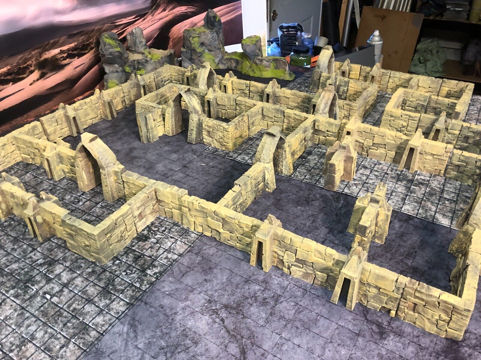 Catacomb Magnet Wall Set Terrain