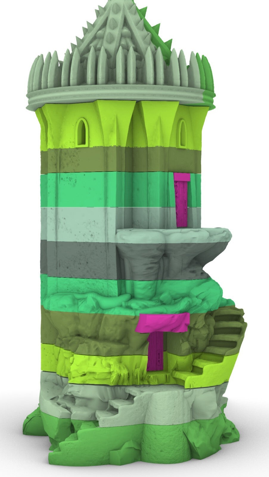 Drow House 5 - Matriarch Family Dwelling - Noble Home - Cliffside Castle