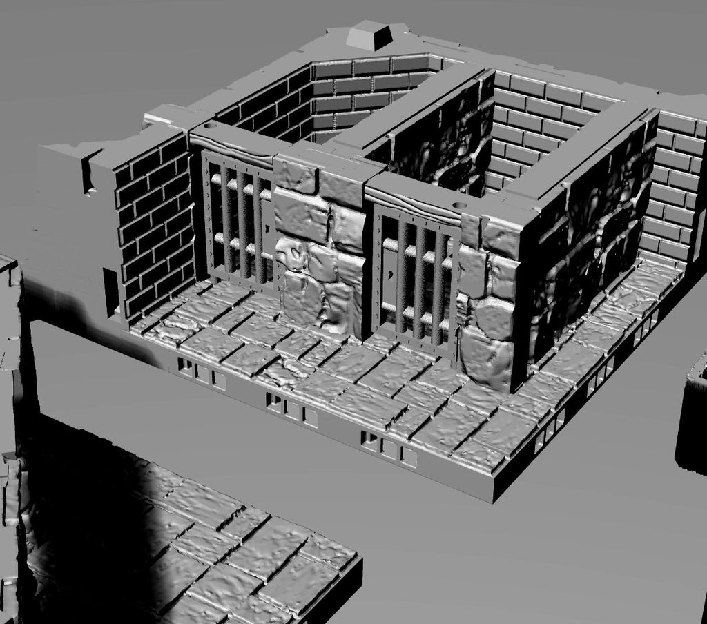 Last Chance Outpost with ALL Expansions TErrain Building