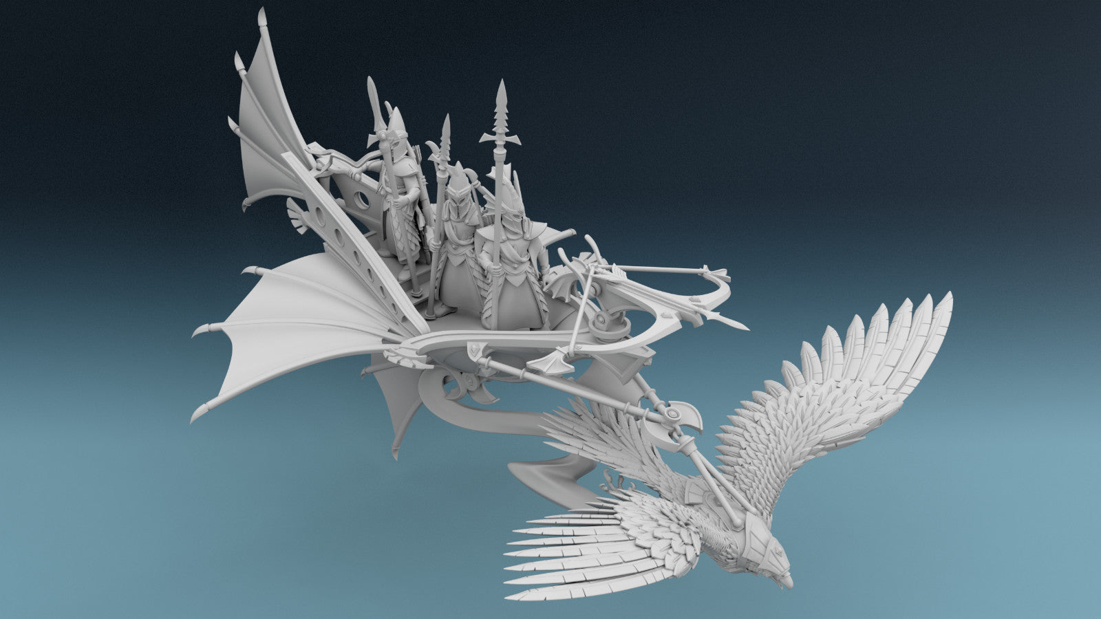 Elven Sky Chariot - Elvish Aerial Assault Vehicle