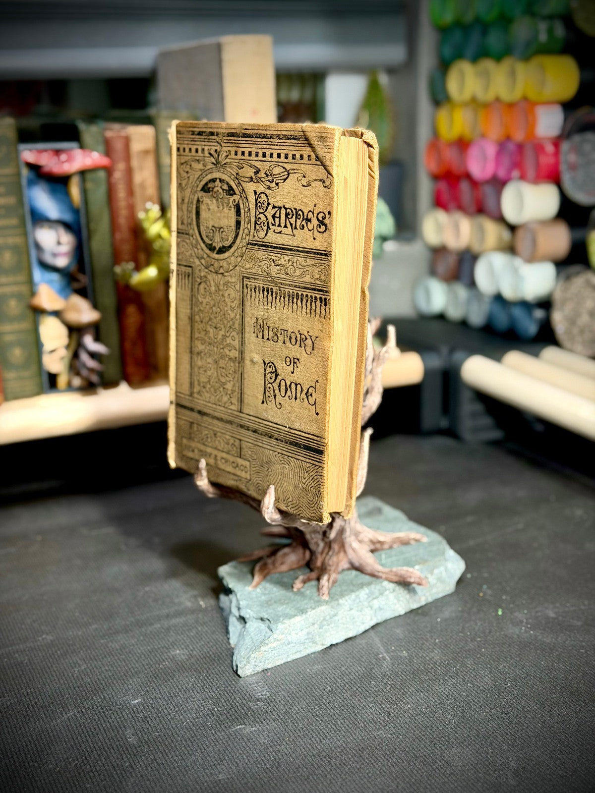 The Tormented Tree Book Display -  DnD Book Holder (unpainted)