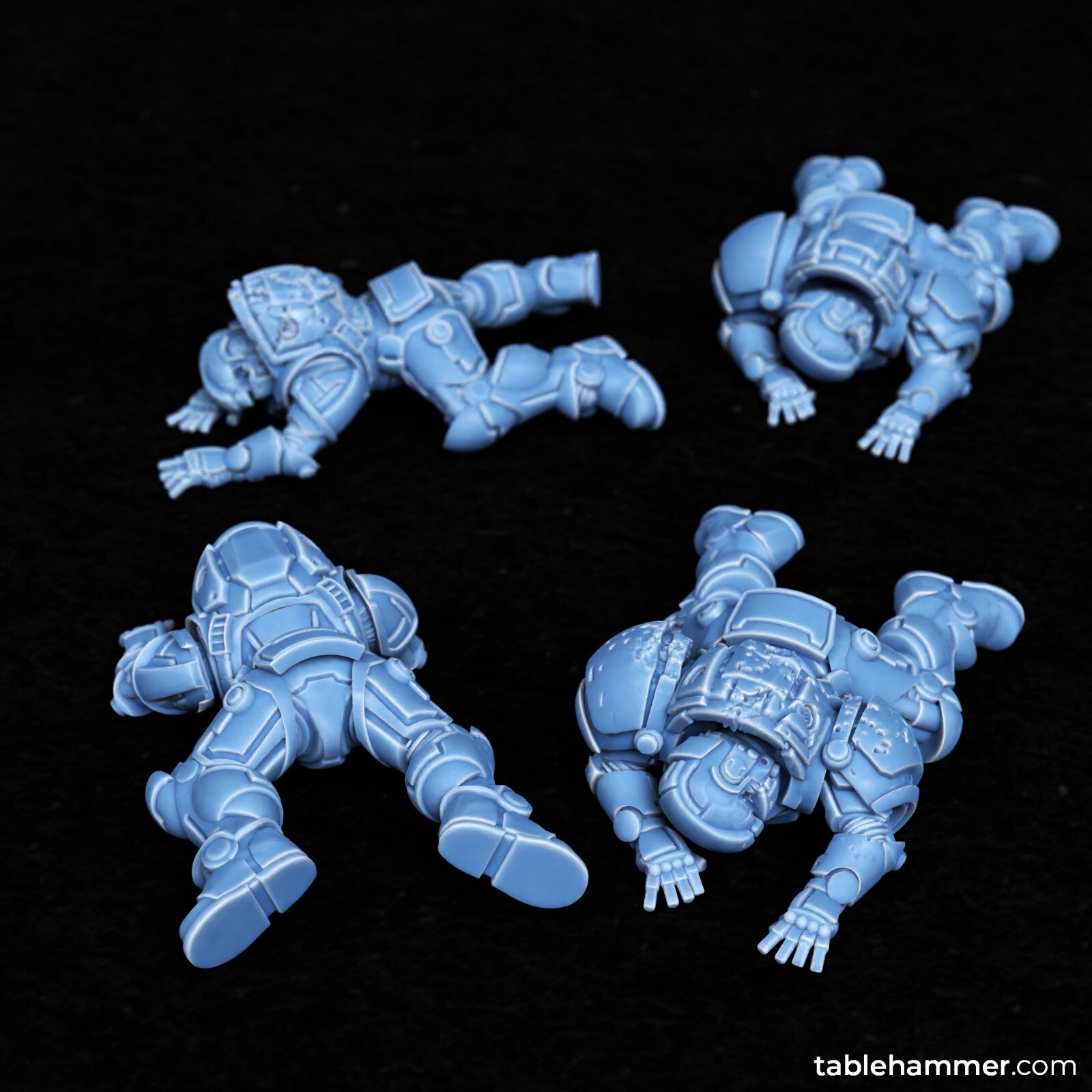 Corpses, crashes, casualties - Human super soldiers