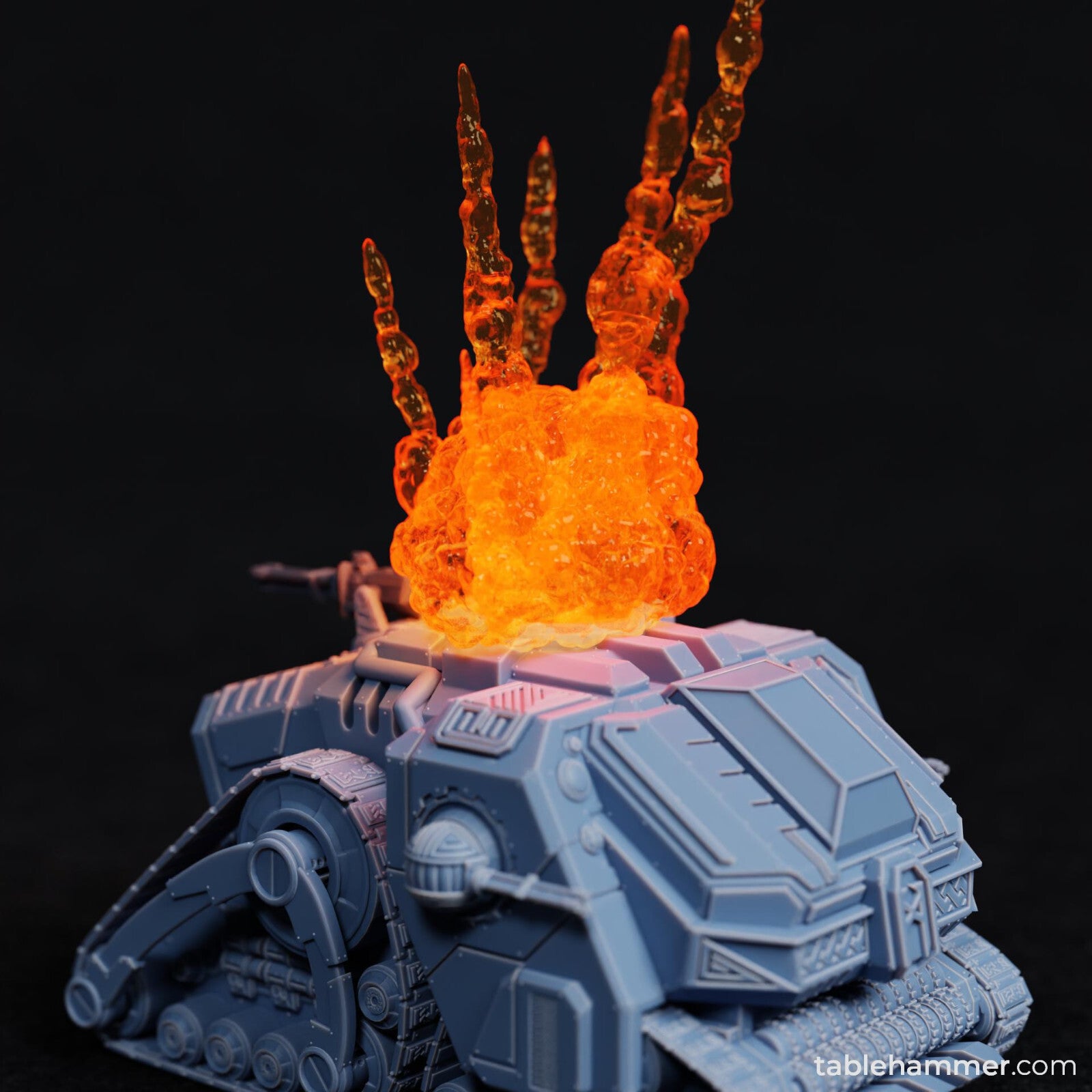 Explosive Fire Grenade DnD or Warhammer Tabletop Prop (unpainted)