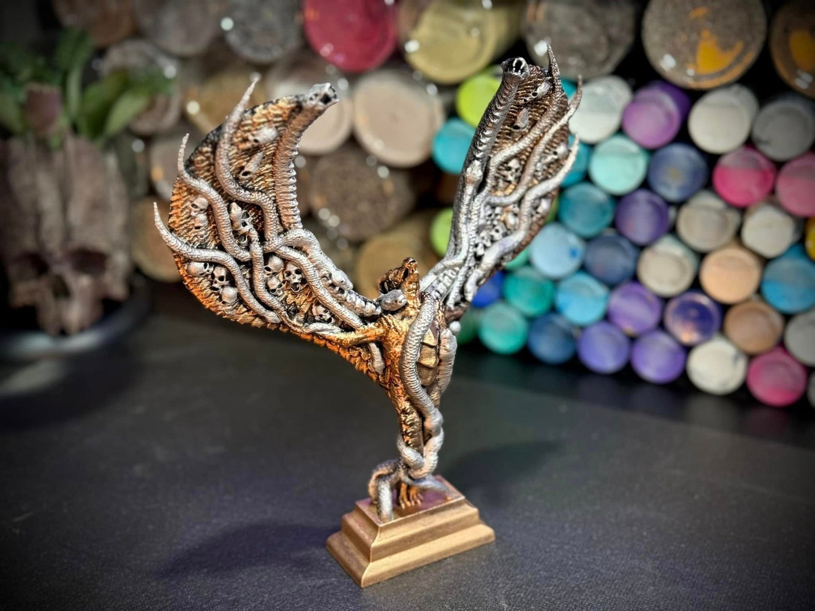 The Dragon Angel - Shrine to the Dragon Goddess - DnD Cosplay (unpainted)