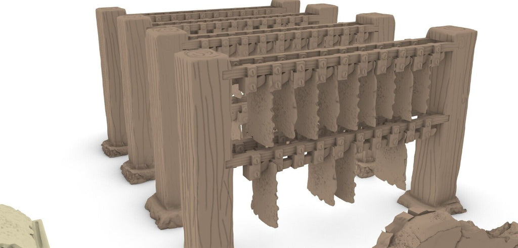 Paper Mill - Parchment Workshop - Shelves, Machines, and Press for Stationery