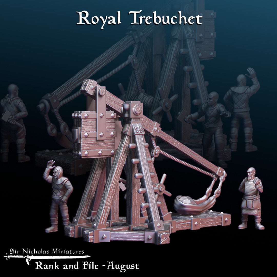 Royal Trebuchet - Stone Thrower - Catapult