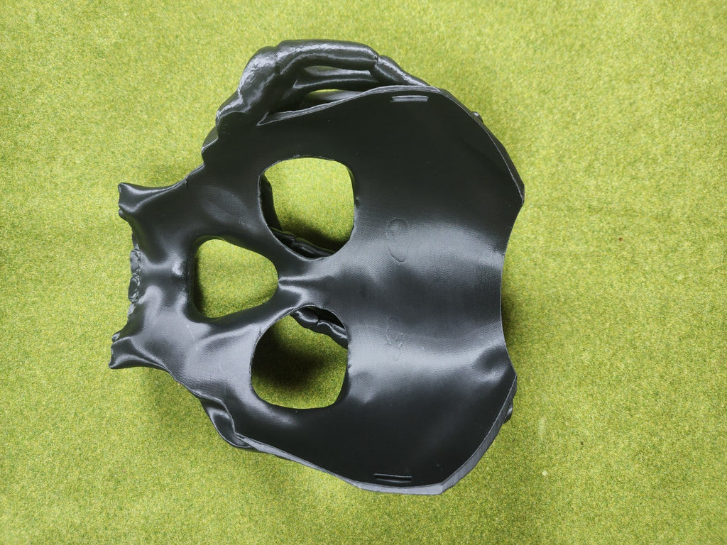 Skeleton Hands Skull Mask -Halloween Mask (unpainted)