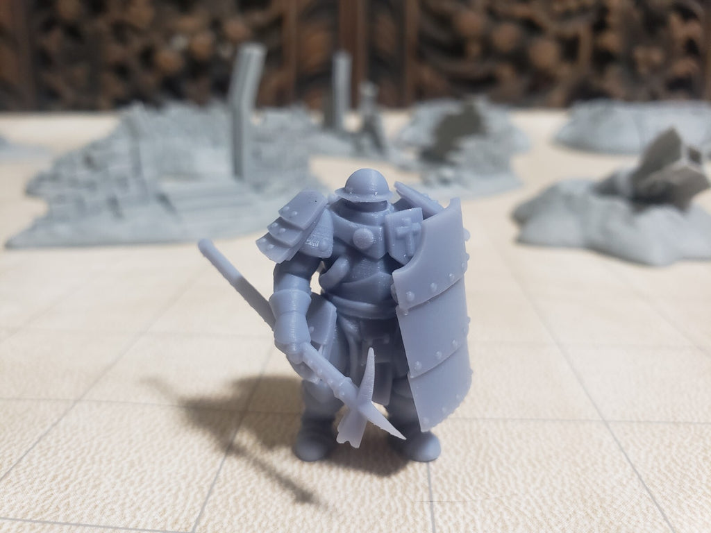 Heavy Infantry Kit - Annointed - Mechanized Grimdark Soldiers - Trench Crusaders