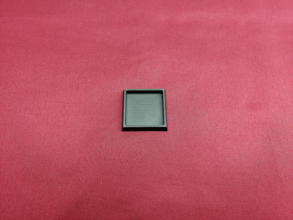 25mm Square To 30mm Square Base Adapters - Base Conversions Wargaming Old School