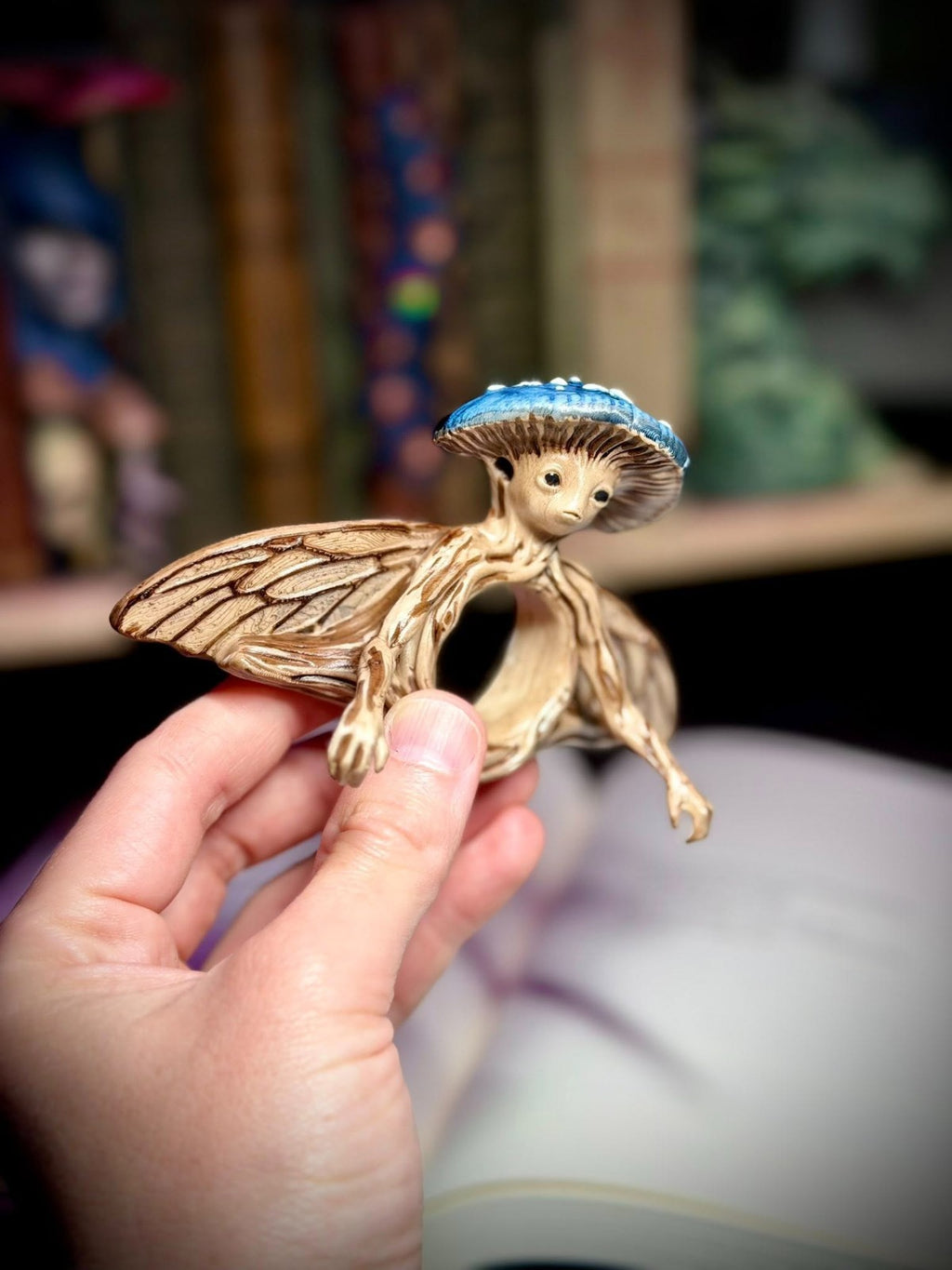 Mistfae Page Spreader - Fantasy Decor - Book Decor (unpainted)