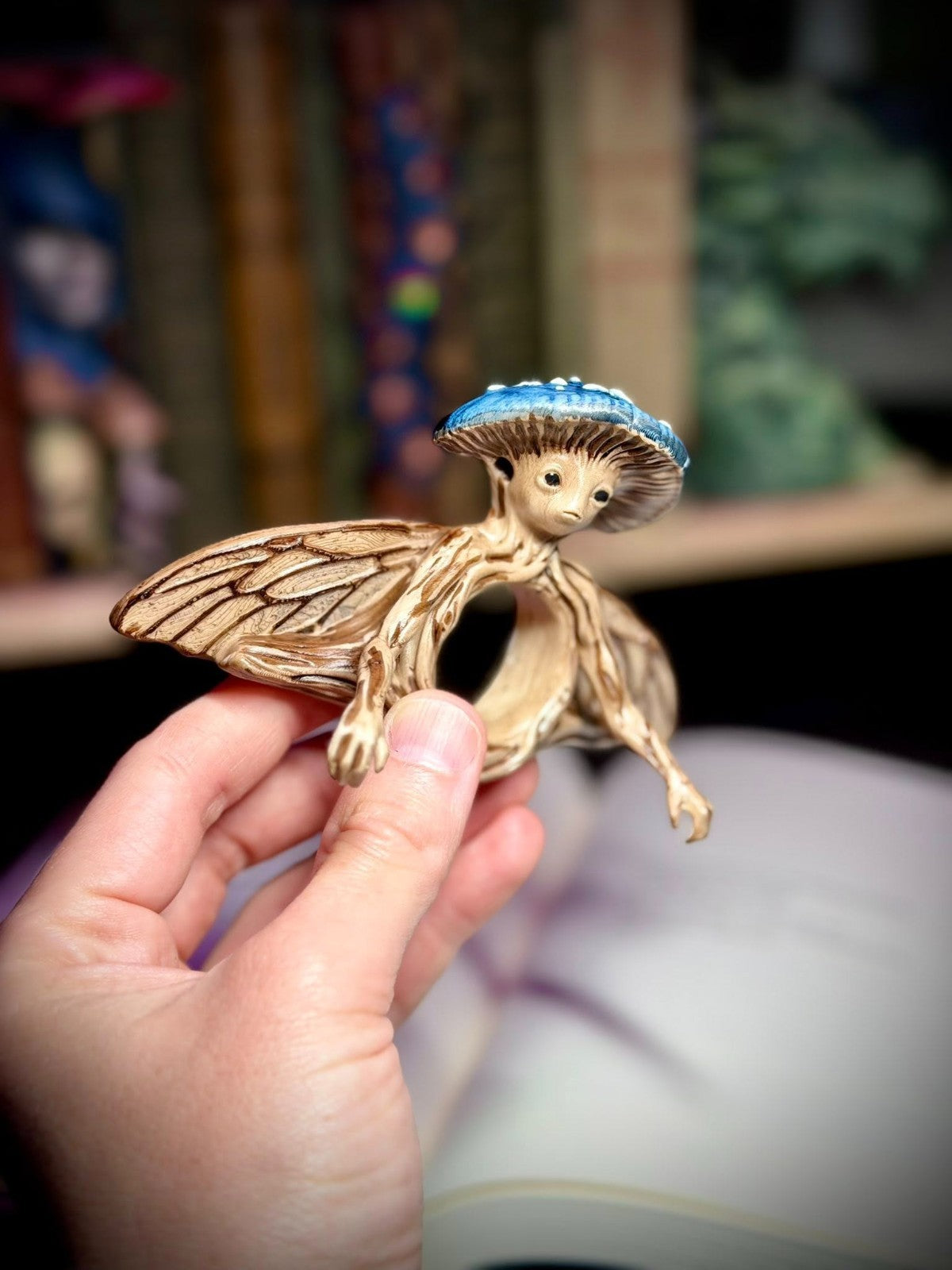 Mistfae Page Spreader - Fantasy Decor - Book Decor (unpainted)