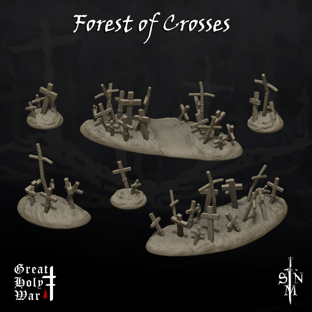 Forest of Crosses - Grimdark Crusade Terrain -  Skirmish Terrain