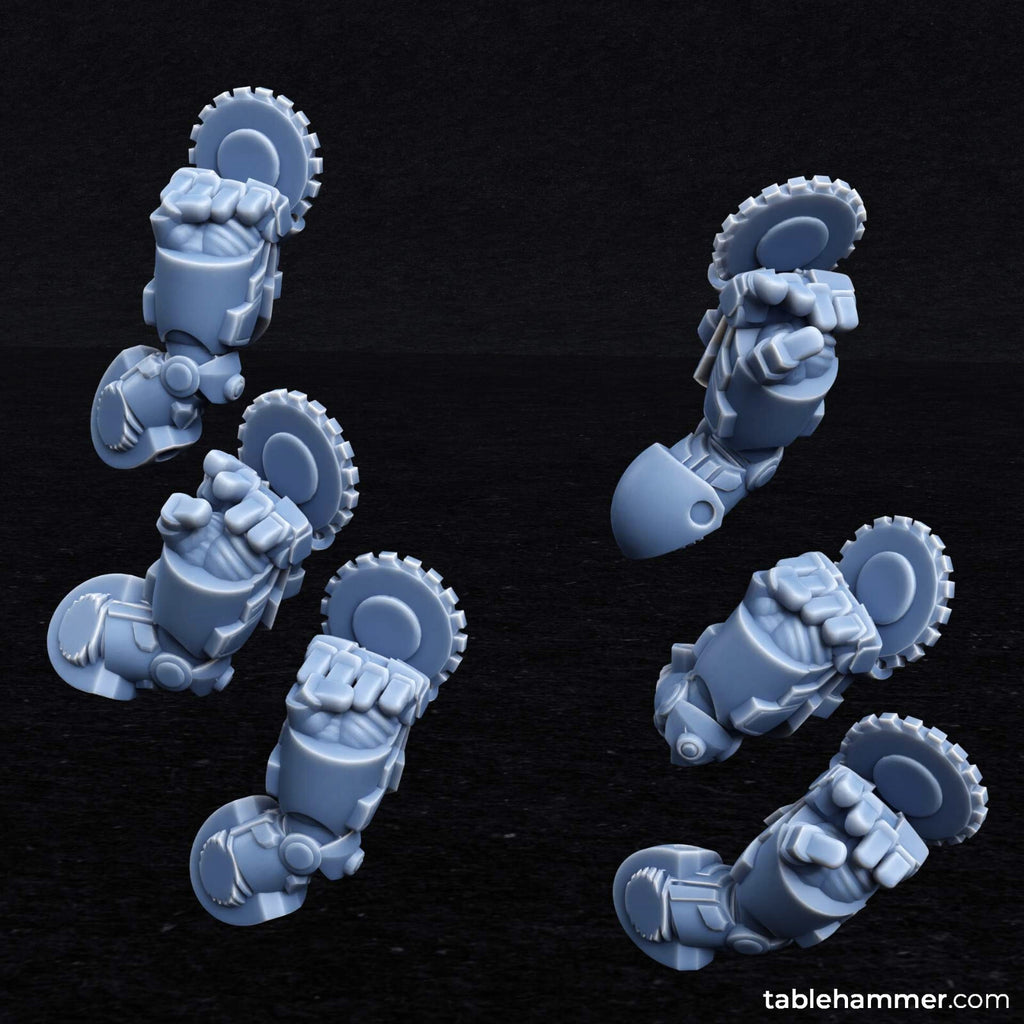 Myrmidon Armadillos Upgrade Pack Melee – Superhuman heavy troops