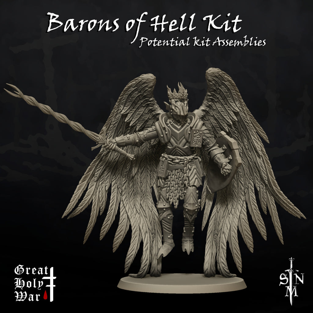 Barons of Hell Kit - Demonic Avatars of Sin - Seven Headed Serpent Amazing Proxy