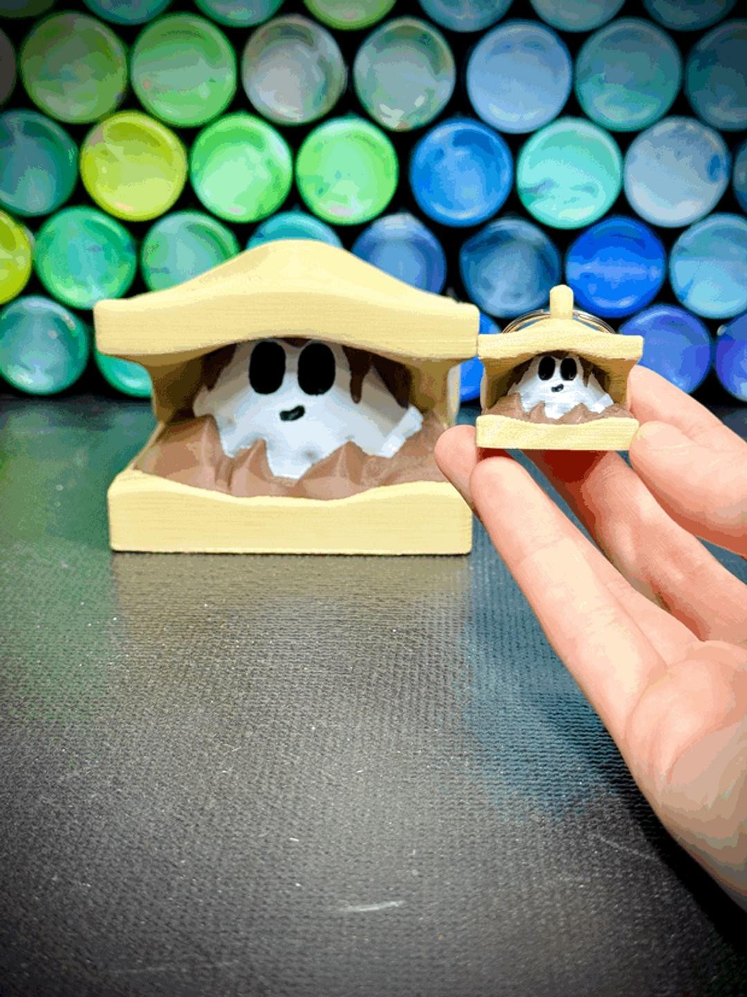 Cute Halloween Bundle - Chibi Pumpkins, Ghosts, and Haunted House (unpainted)