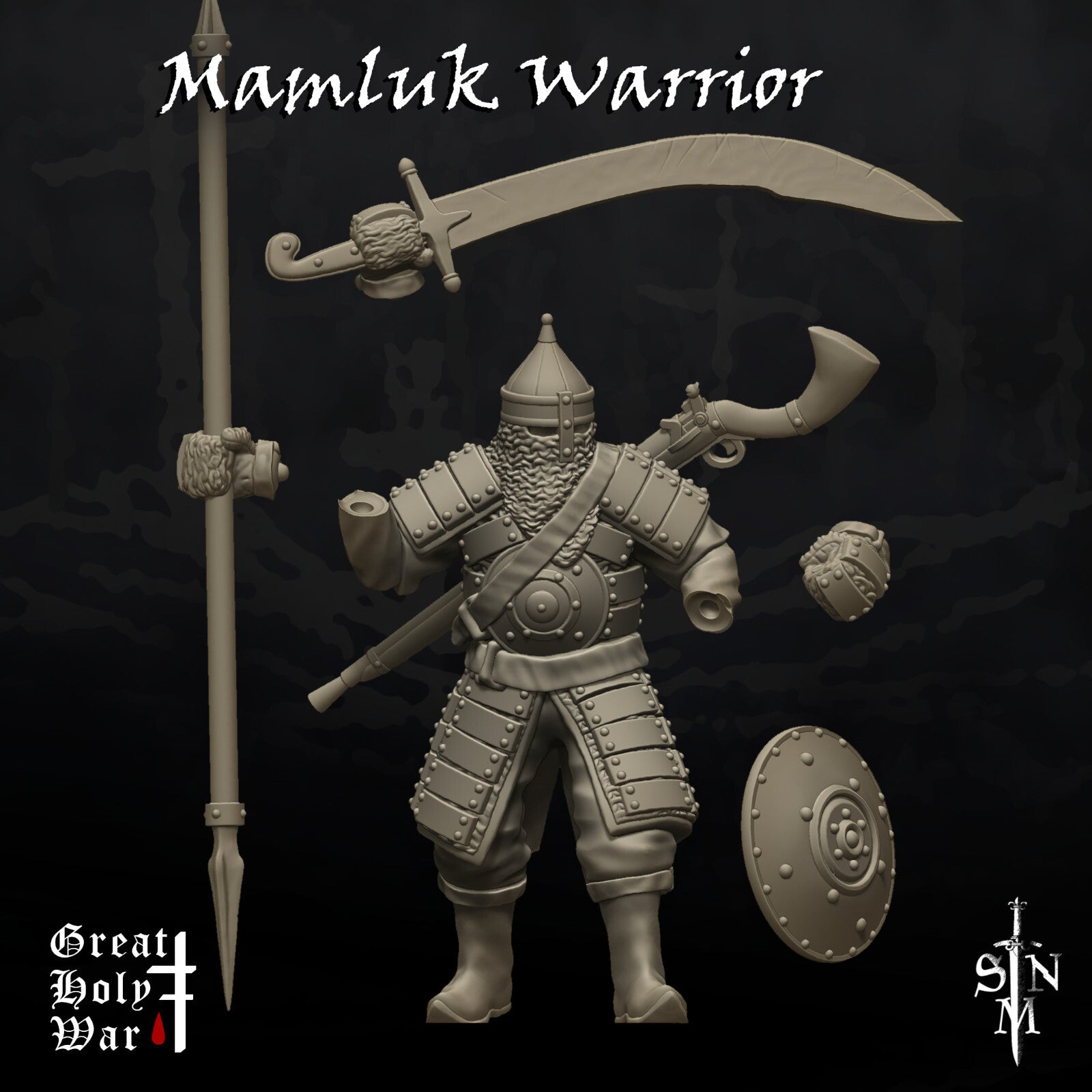 Trench Crusaders - Mamluk Warrior - Captain/Assassin for the Sultanate
