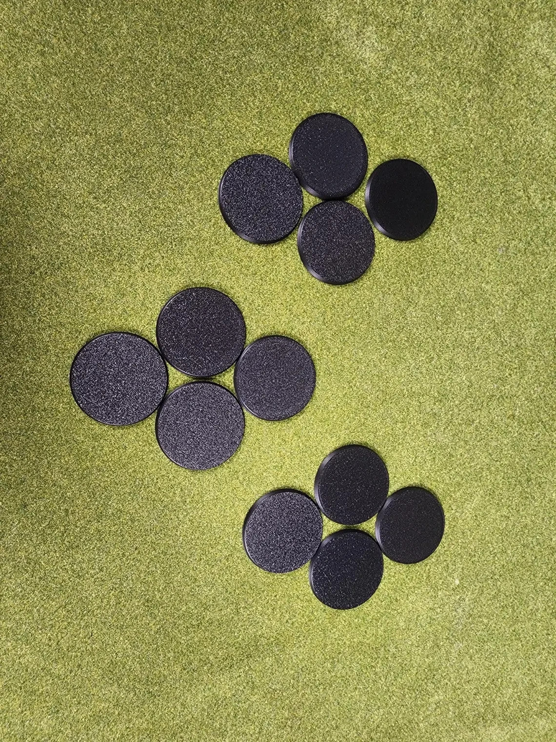 50mm Round Bases - Plain Beveled Bases - Wargaming Old School Bases