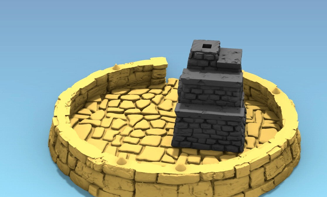 Kitchen & Oven - Cooking Hut - Appliance Building Terrain - Culinary Shack