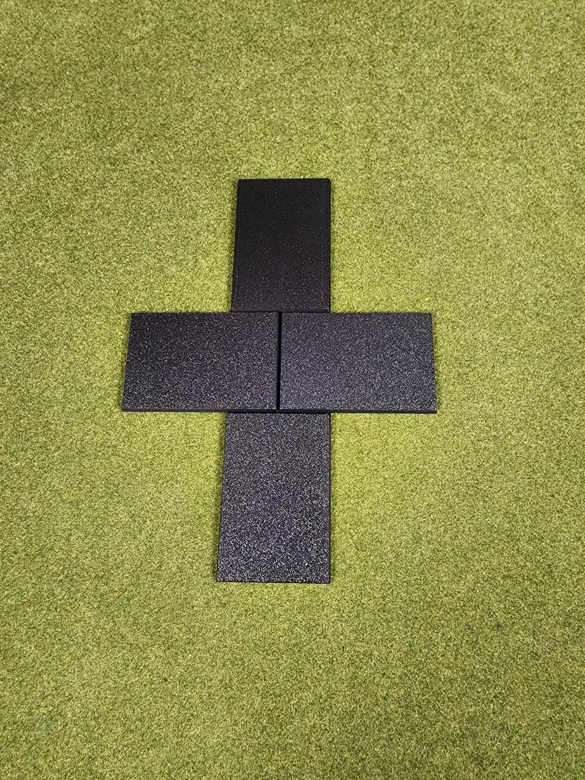 40x60mm Square Bases - Plain Beveled Bases - Wargaming Old School Bases
