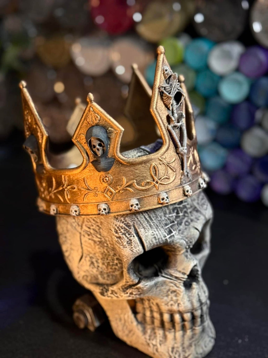 The Crown of the Silent Order - Cosplay Crown - Skeletal Crown (unpainted)