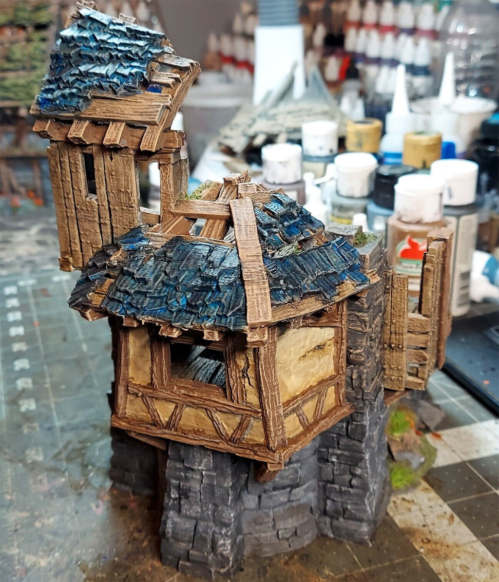 Timber Frame Ruin #1 Terrain Building