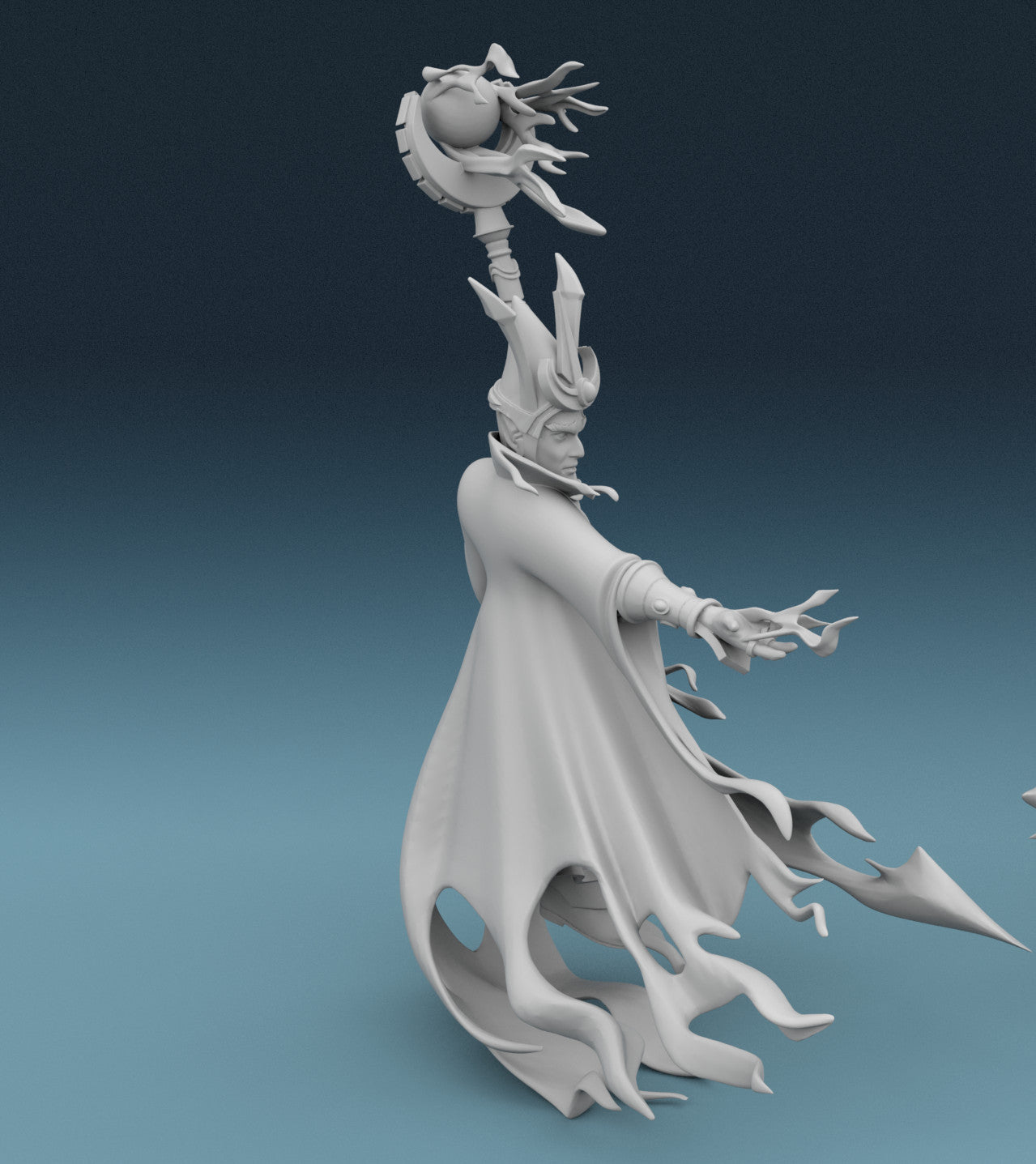 Elven Wizards Evoking Magic