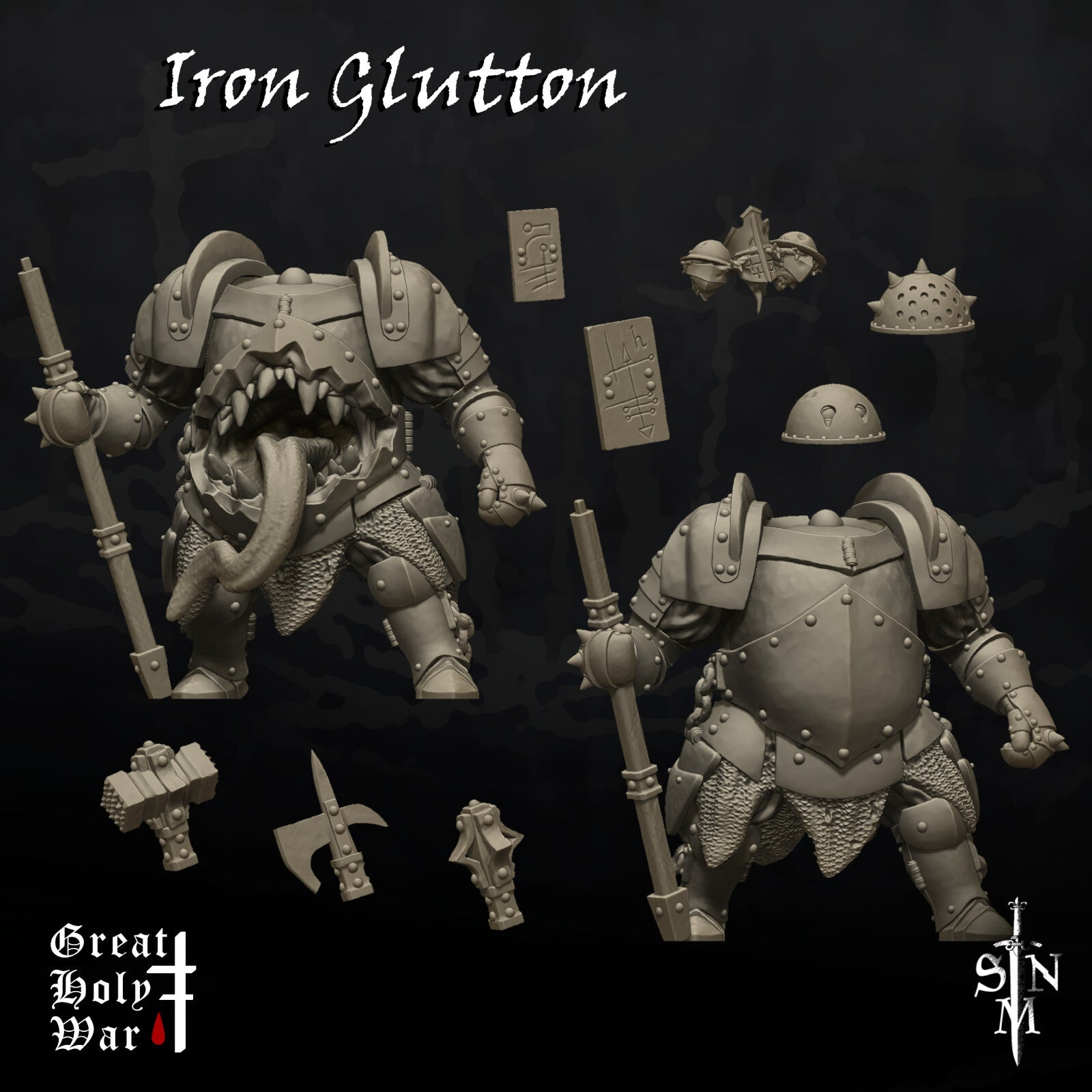 Trench Crusaders - Iron Glutton Kit - Yoke  - Desecrated