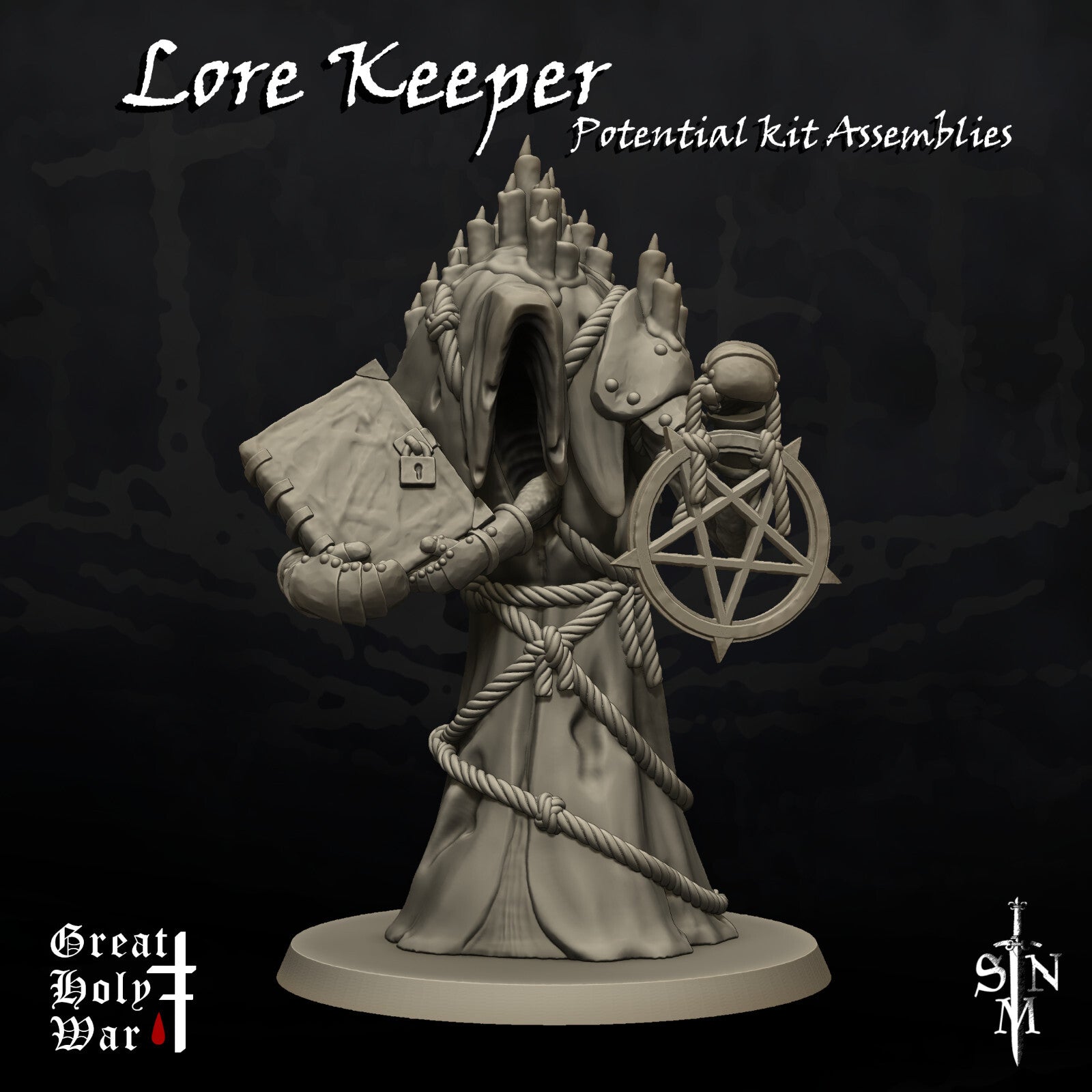Lore Keeper - Darkling Schemer - Faceless Sage of the Serpent