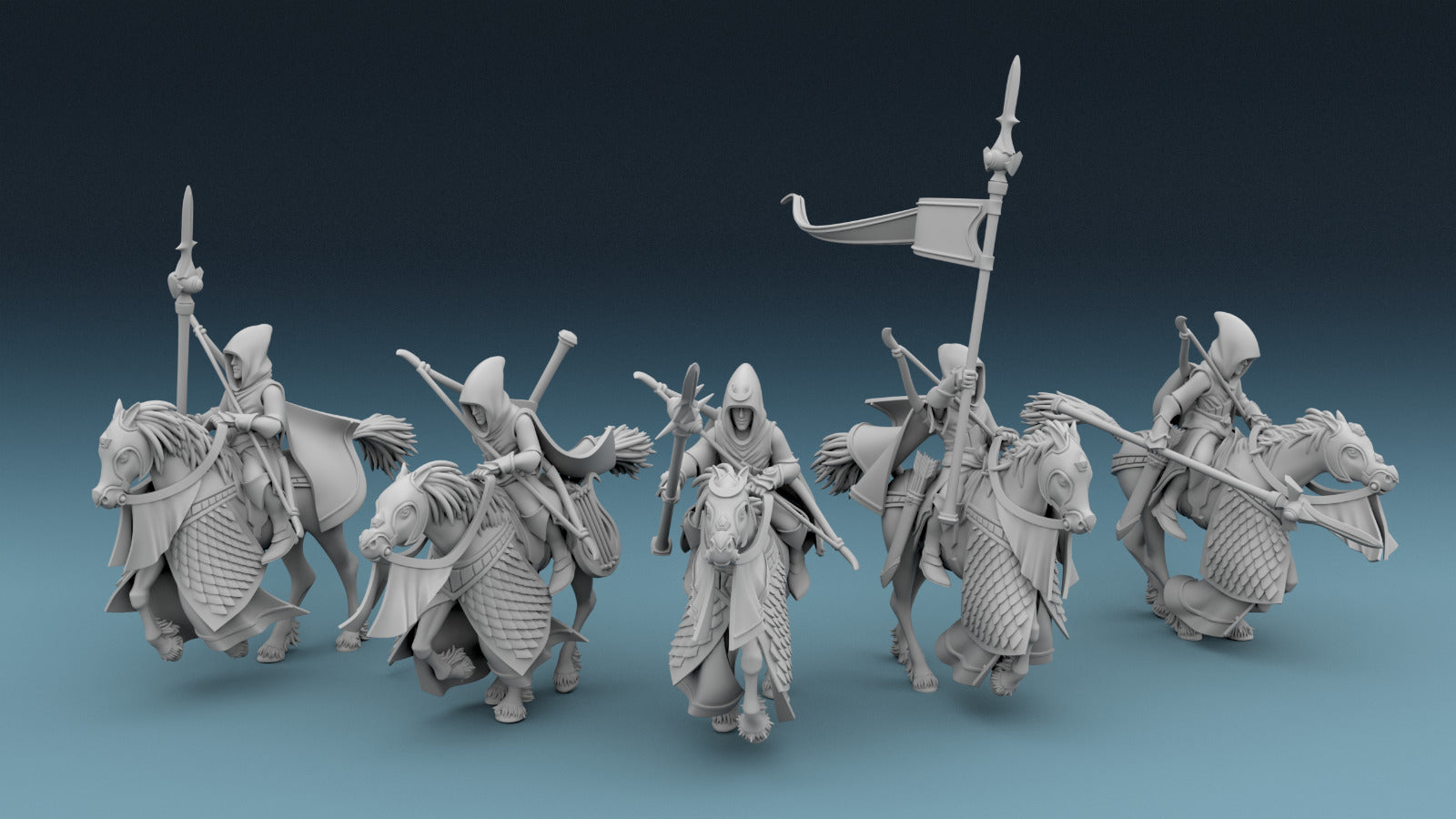 Elven Horse Scouts - Mounted Archers - Elf Light Cavalry