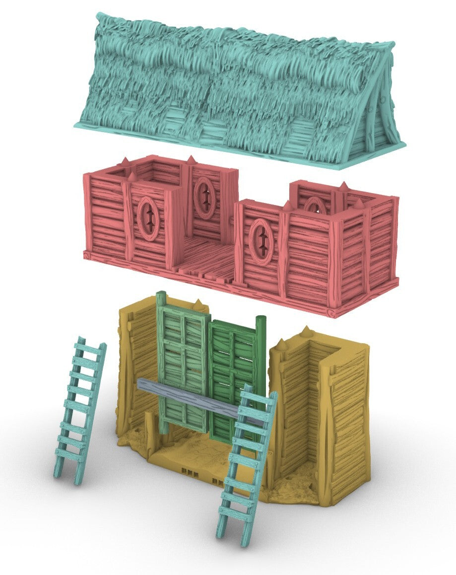 Toll Gate, Towers, & Palisades