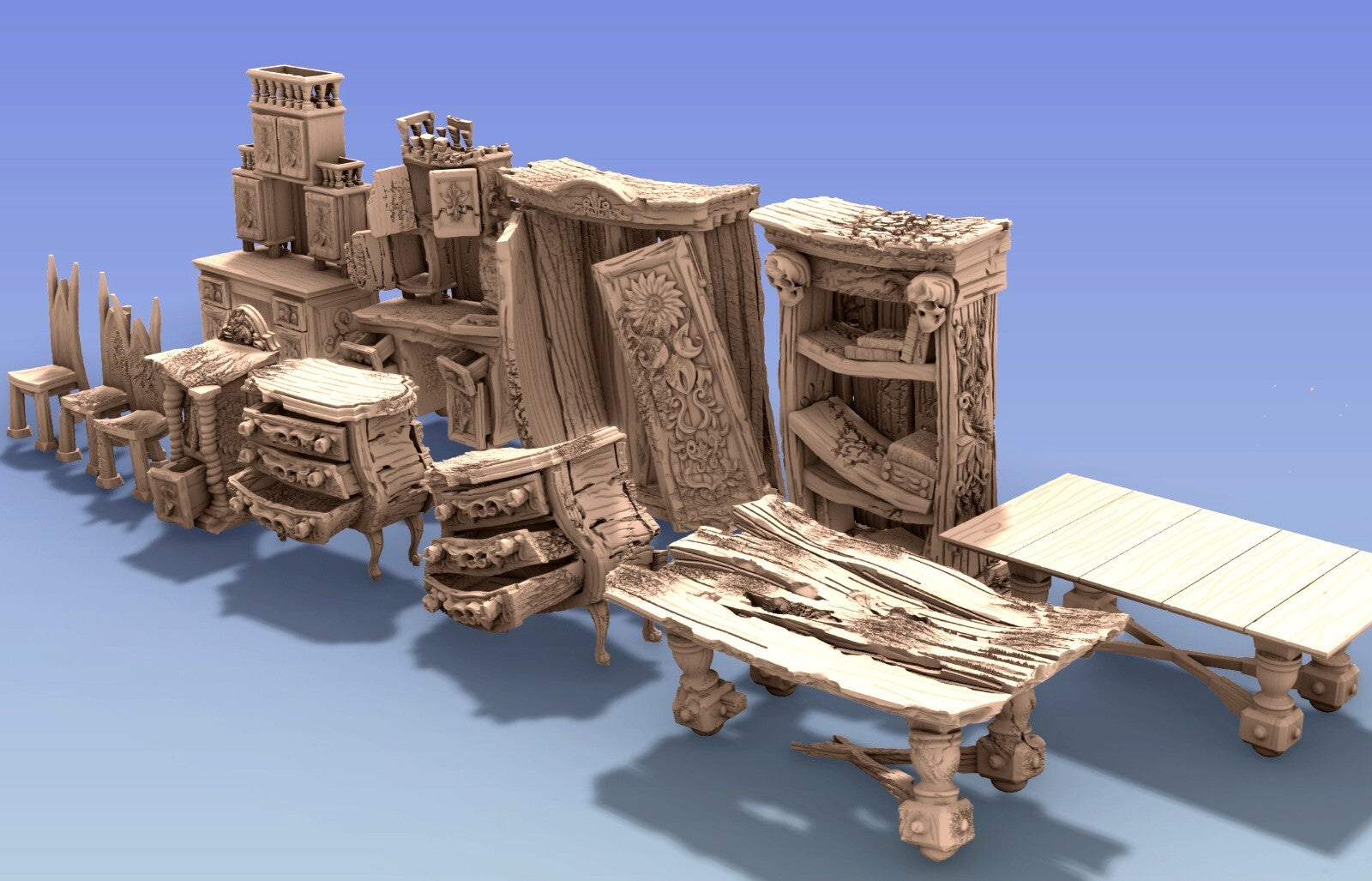 Rotten Gothic Furniture Set 2