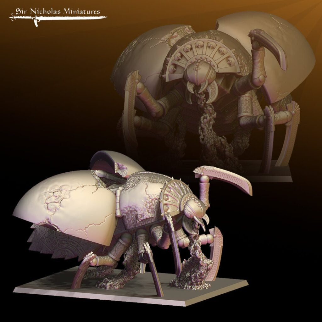 The Scarab God – Chitinous Titan – Giant Beetle