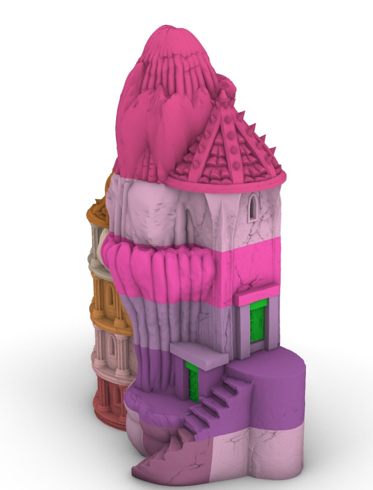 Drow House 4 - Matriarch Family Dwelling - Noble Home - Cliffside Castle