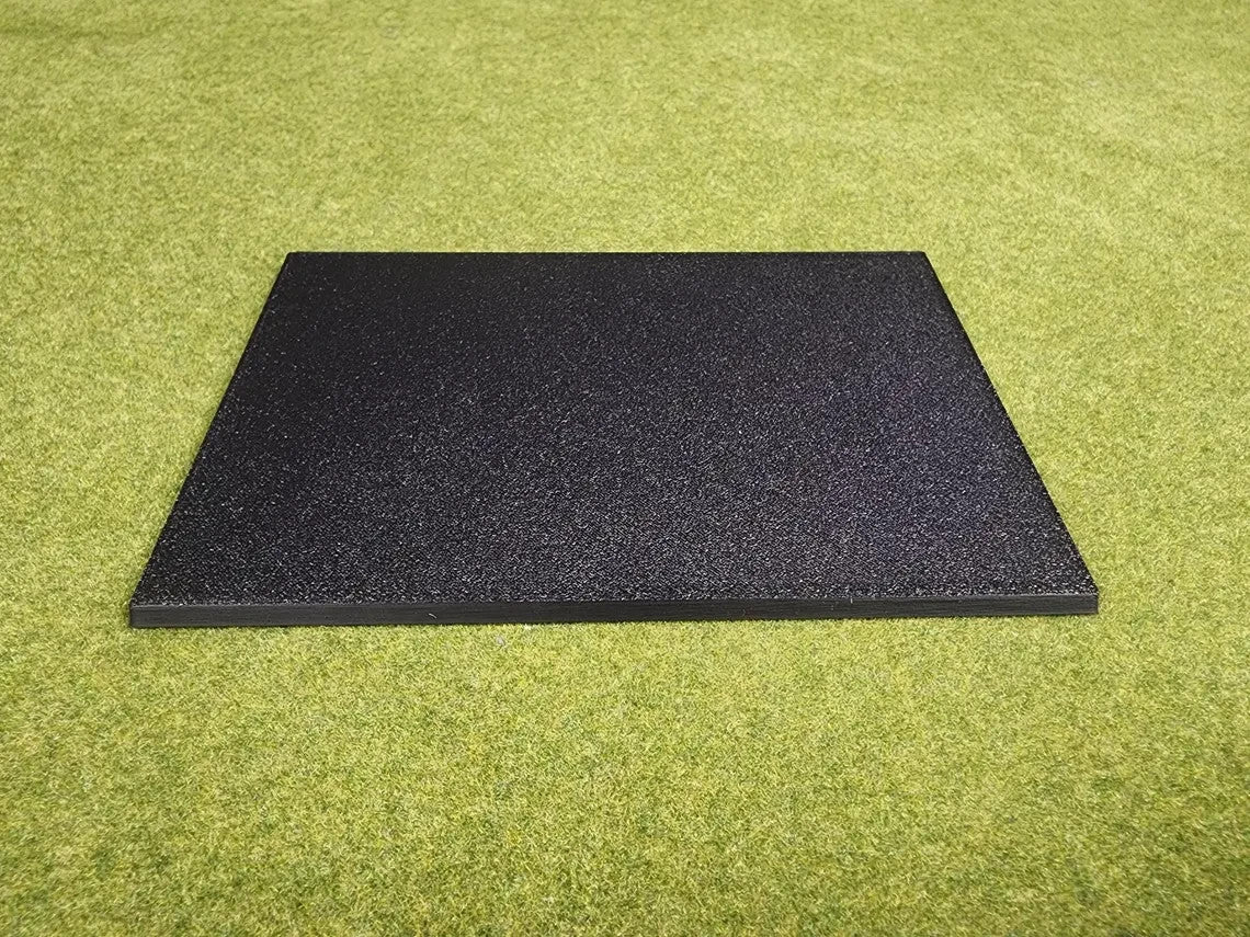 100x150mm Square Bases - Plain Beveled Bases - Wargaming Old School Bases