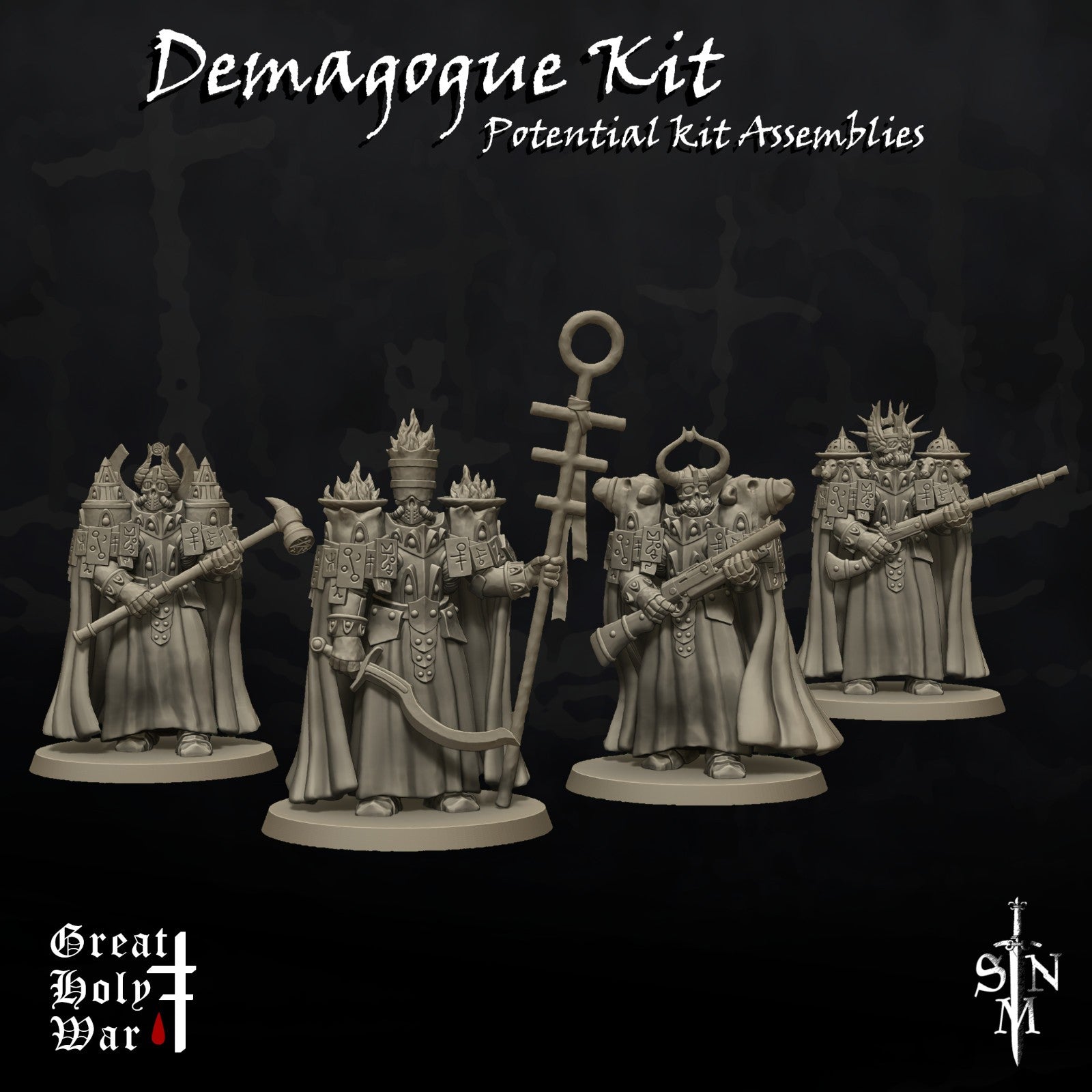 Great Holy War Demagogue Kit - Dark Prelate - Sactimonious Thaumaturgist
