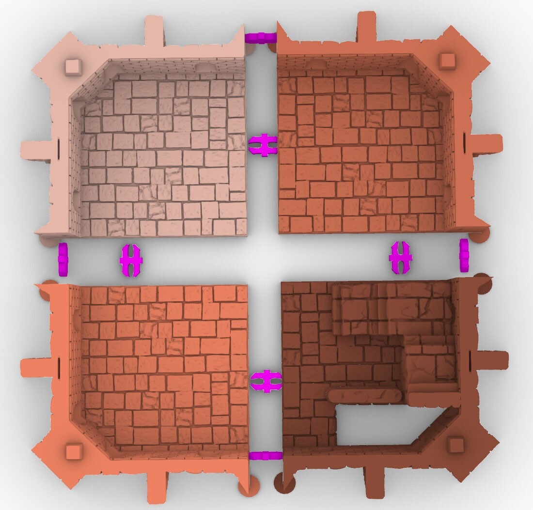 Last Chance Outpost with ALL Expansions TErrain Building