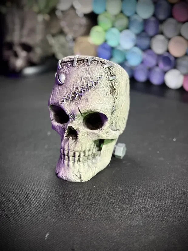 The Skull of Frankenstein's Monster - Halloween Decor - Monster Skull (unpainted)