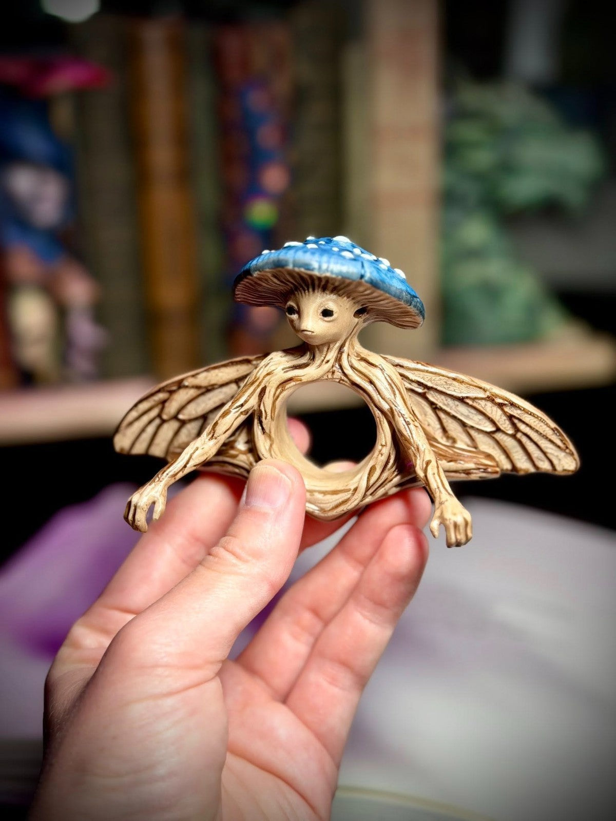 Mistfae Page Spreader - Fantasy Decor - Book Decor (unpainted)