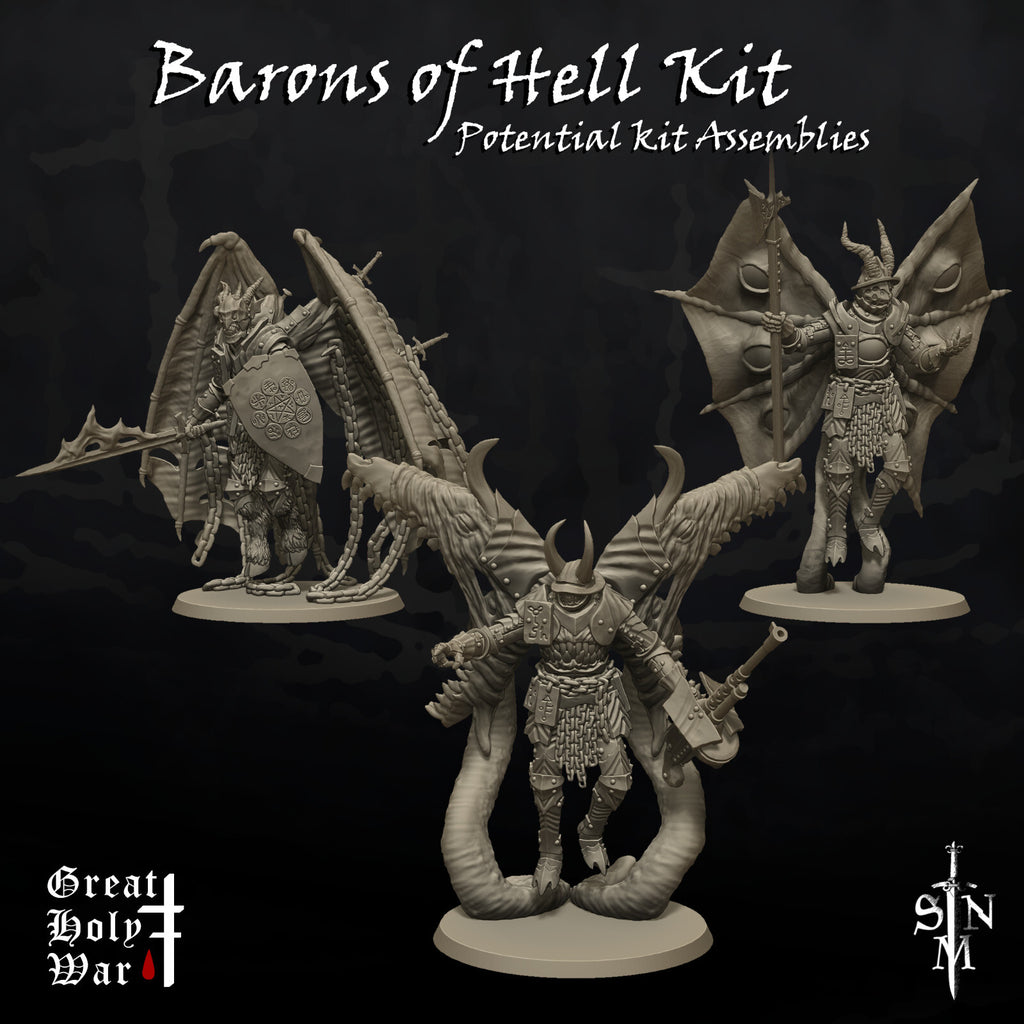 Barons of Hell Kit - Demonic Avatars of Sin - Seven Headed Serpent Amazing Proxy