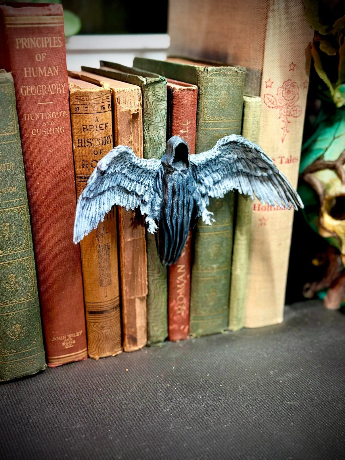 Spine Hugger Shim - Angel of Death - Gothic Decor (unpainted)
