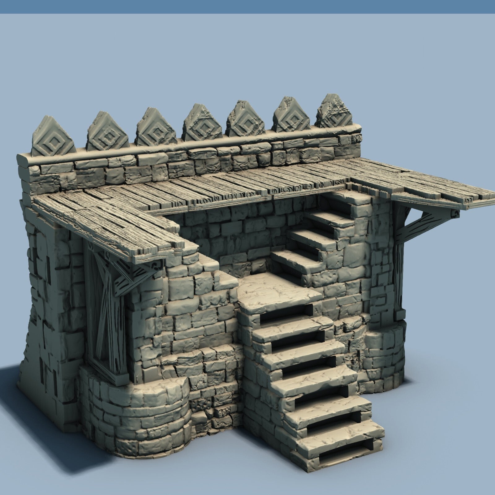 Expansion Citadel Wall Stairs