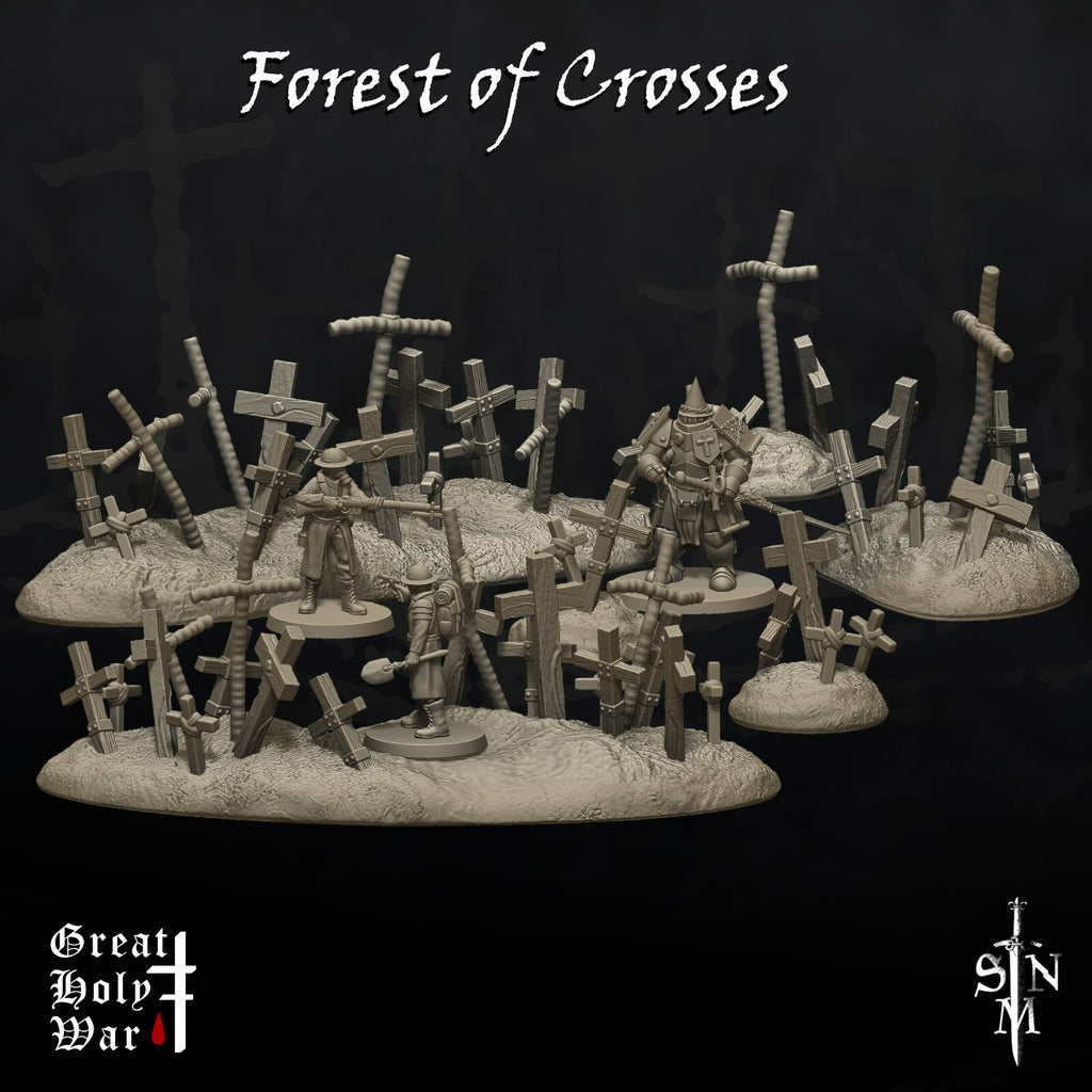 Forest of Crosses - Grimdark Crusade Terrain -  Skirmish Terrain