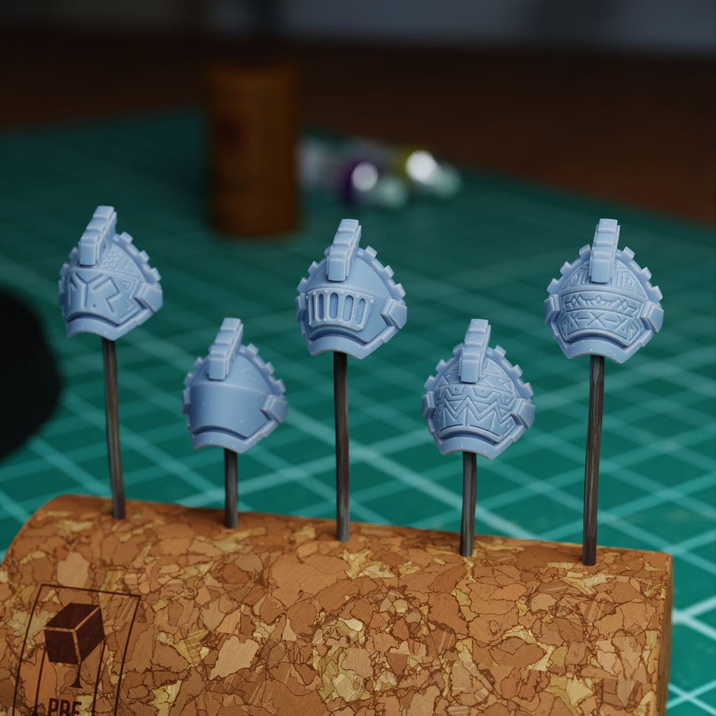 Noble runic shoulder pads for power armour - Dwarves + Humans